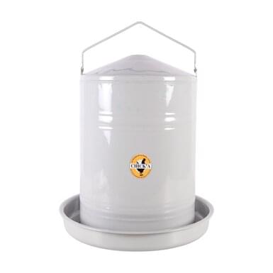 Metal chicken drinker | epoxy coated (20 L)