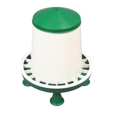 Plastic poultry feeder Blenheim| green | (6 kg)