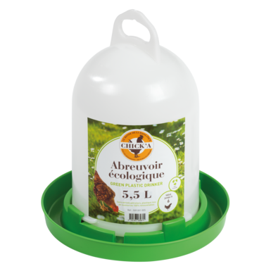 Plastic poultry drinkers (5.5 L)