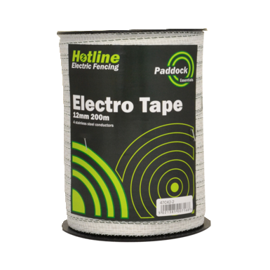 Hotline Paddock Essentials electro tape | 12mm x 200m