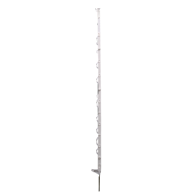 Hotline 138cm Paddock Essentials 1.4m Multiwire/tape horse post White