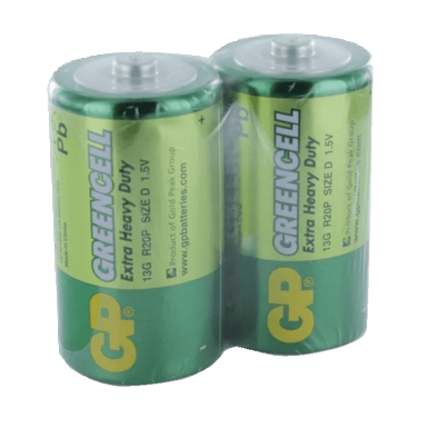 D CELL batteries | 3v pack of 2