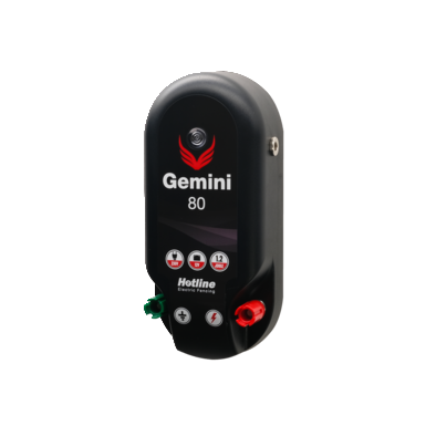 Hotline Gemini 80 energiser | 1.20J 12 volt & 230 volt input