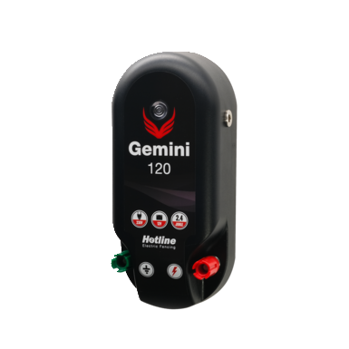 Hotline Gemini 120 energiser | 2.40J 12 volt & 230 volt input