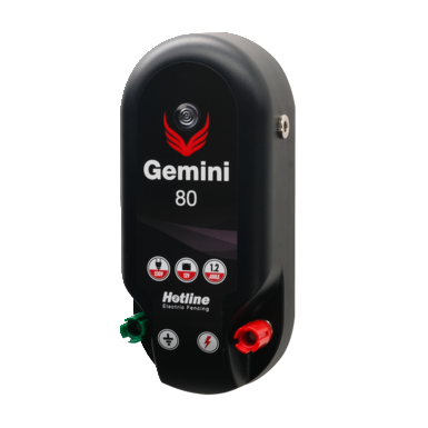 Hotline Gemini 80 energiser | 1.20J 12 volt & 230 volt input