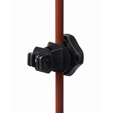 Hotline adjustable insulator for metal post