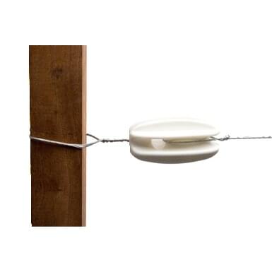 Hotline corner-end strainer insulator