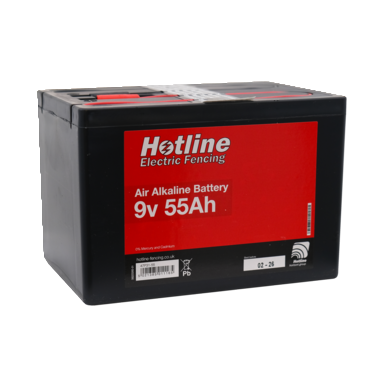Hotline 9v air alkaline battery | 9v 55amp/hr