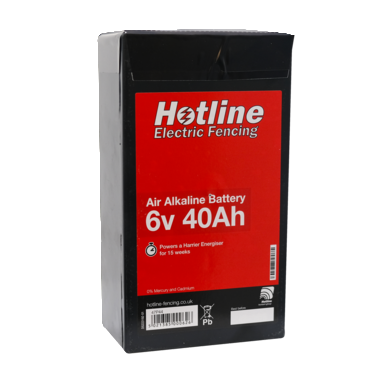 Hotline 6v air alkaline battery | 6v 40amp/hr