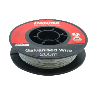 Hotline galvanised steel wire
