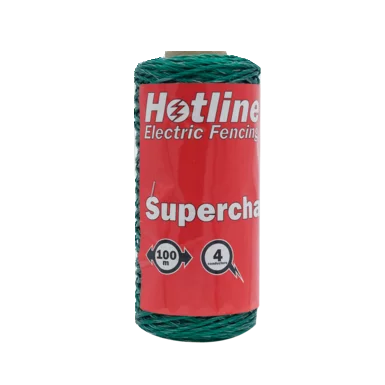 Supercharge 4 strand polywire, 1.2 mm x 100 m
