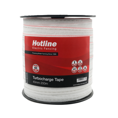 Hotline Turbocharge electro tape | 40mm x 200m