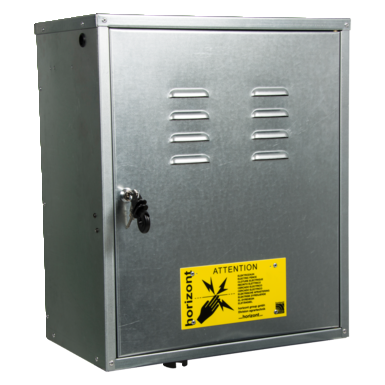 Hotline electrifiable security box with stand
