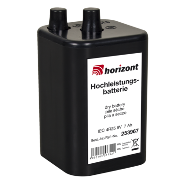 Monobloc 6v air alkaline battery | 6v 7amp/hr